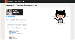 Desktop Screenshot of coolaj86.com